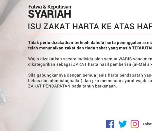 Isu Zakat Harta Ke Atas Harta Pusaka