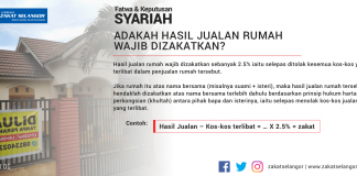 Adakah hasil jualan rumah wajib dizakatkan